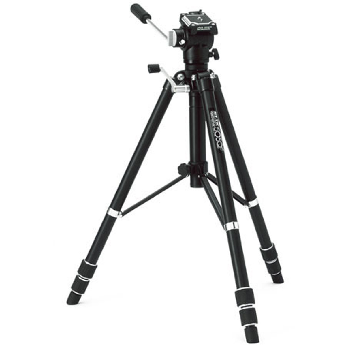 

Slik 505QF 3-Section Aluminum Tripod with 2-Way Pan Head, Black