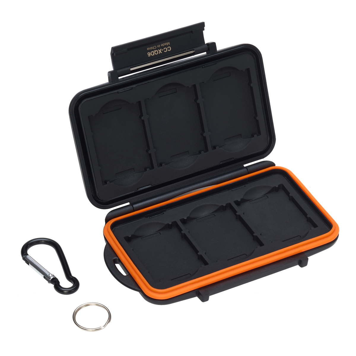 

Slinger Card Caddy Memory Card Case for XQD or CFexpress Type-B Cards, Black