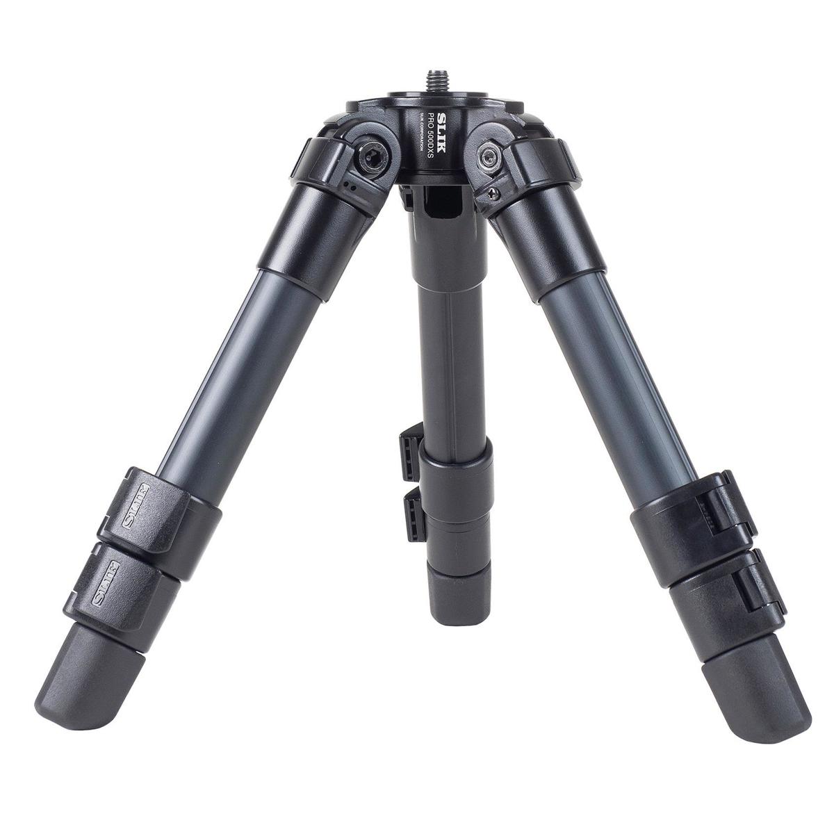 

Slik PRO 500 DX 3-Section Aluminum Short Tripod, Black