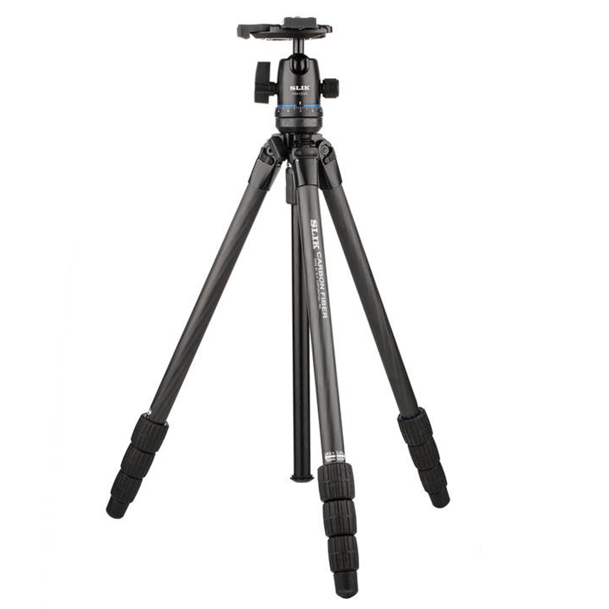 

Slik PRO CF-634 4-Section CF Tripod, 62.6", Bundle with PBH-635AS Ball Head