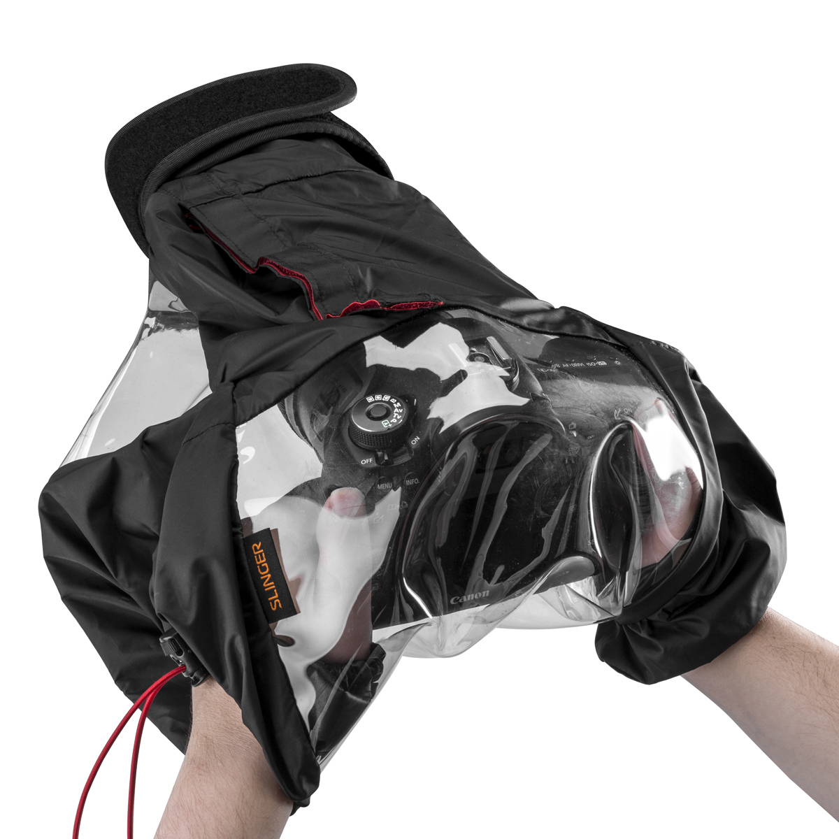 

Slinger Lightweight Rain Cover for DSLR with Up to 70-200mm Lens
