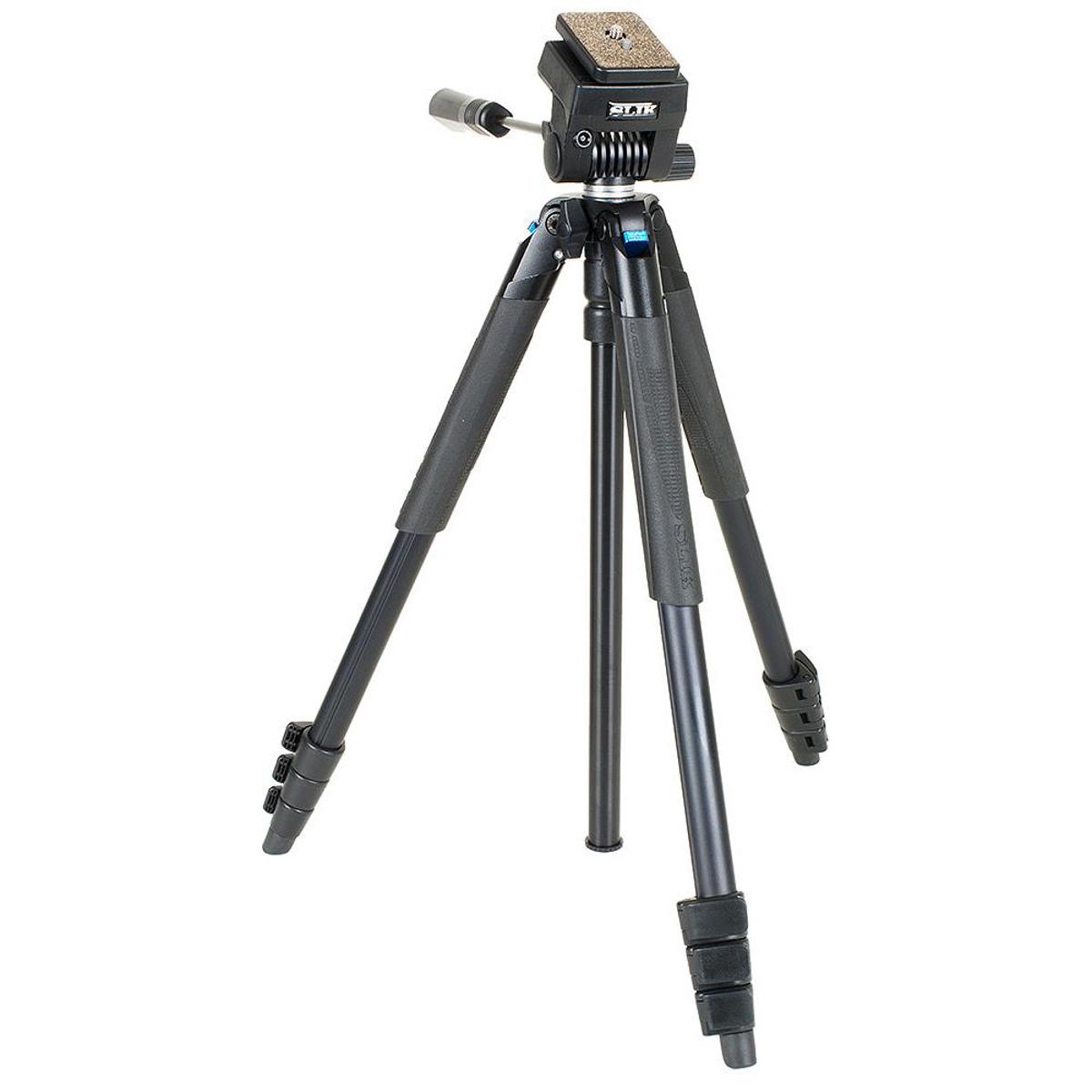 

Slik Video Sprint III 4-Section Aluminum Travel Tripod w/Sprint Video Head,Black