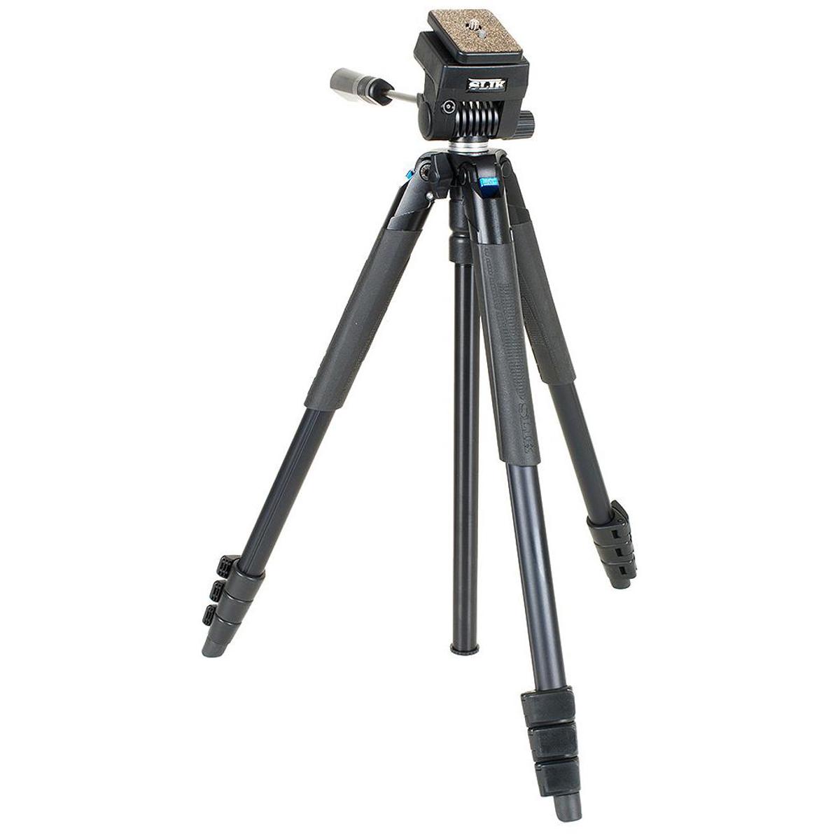 Image of Slik Video Sprint III 4-Section Aluminum Travel Tripod w/Sprint Video Head