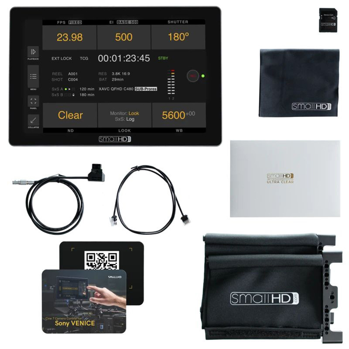 

SmallHD Cine 7" Full HD IPS LCD Touchscreen On-Camera Monitor Kit