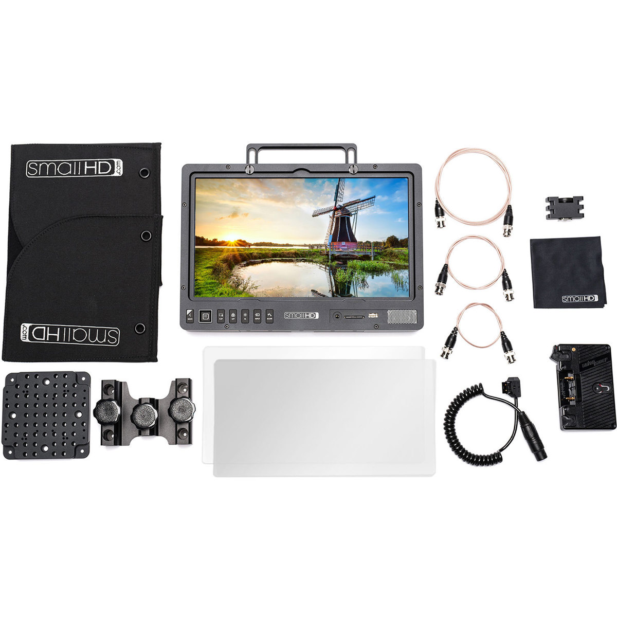 

SmallHD 1303 HDR 13" LED Production Monitor Bundle with Gold Mount Power Kit