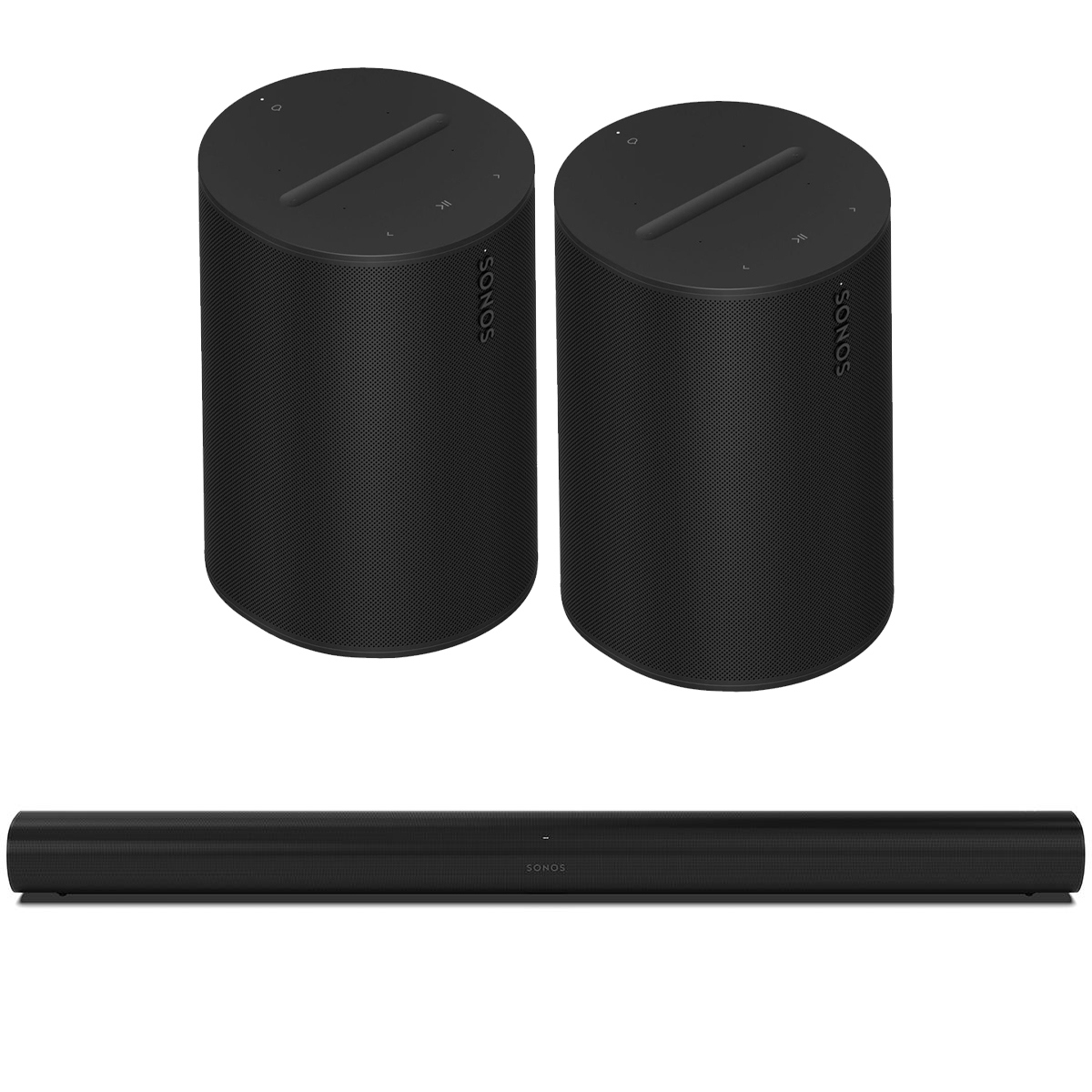 

Sonos Arc Premium Smart Soundbar with 2x Era 100 Wireless BT Speaker, Black