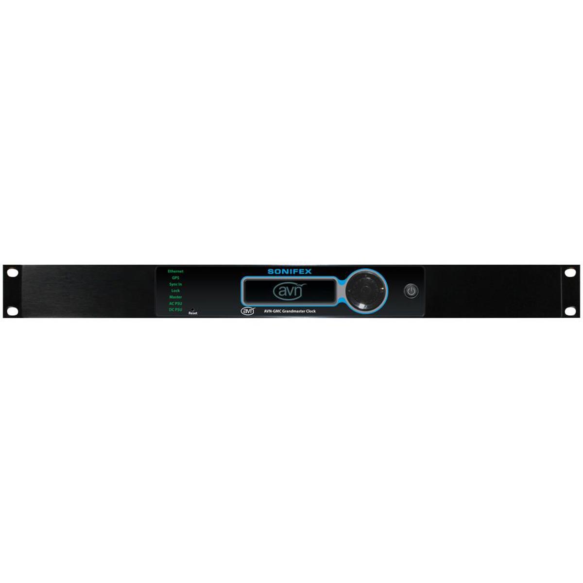 

Sonifex AVN-GMCS 1RU Grandmaster Clock for PTP Systems, GPS, IP, TCXO, 1ppm
