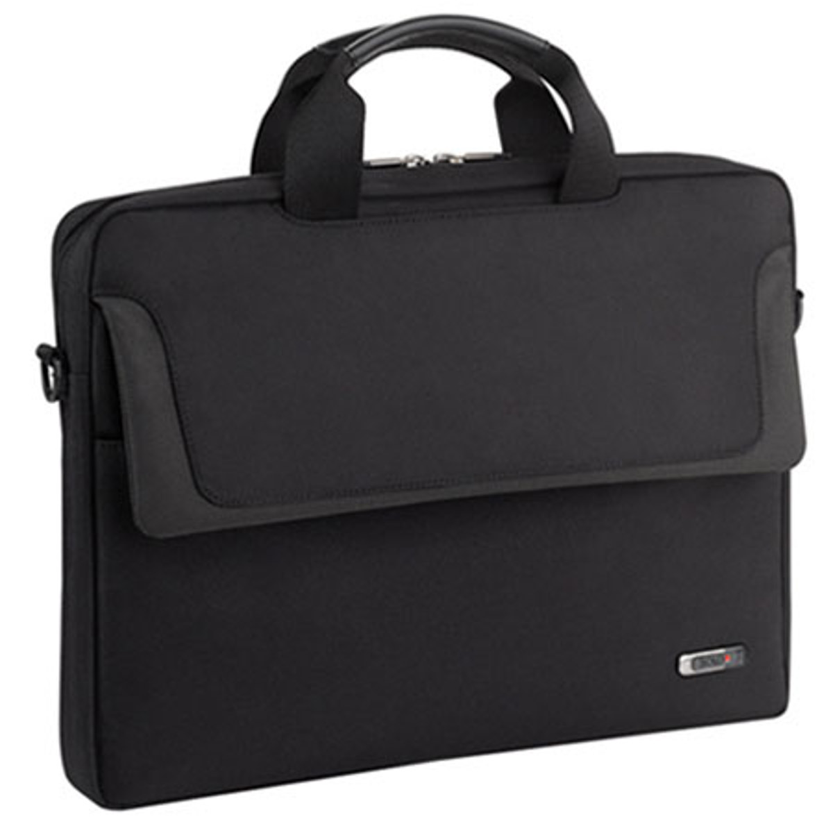 

Solo Bags Solo CLA1124 14.1" Laptop Slim Brief, Black