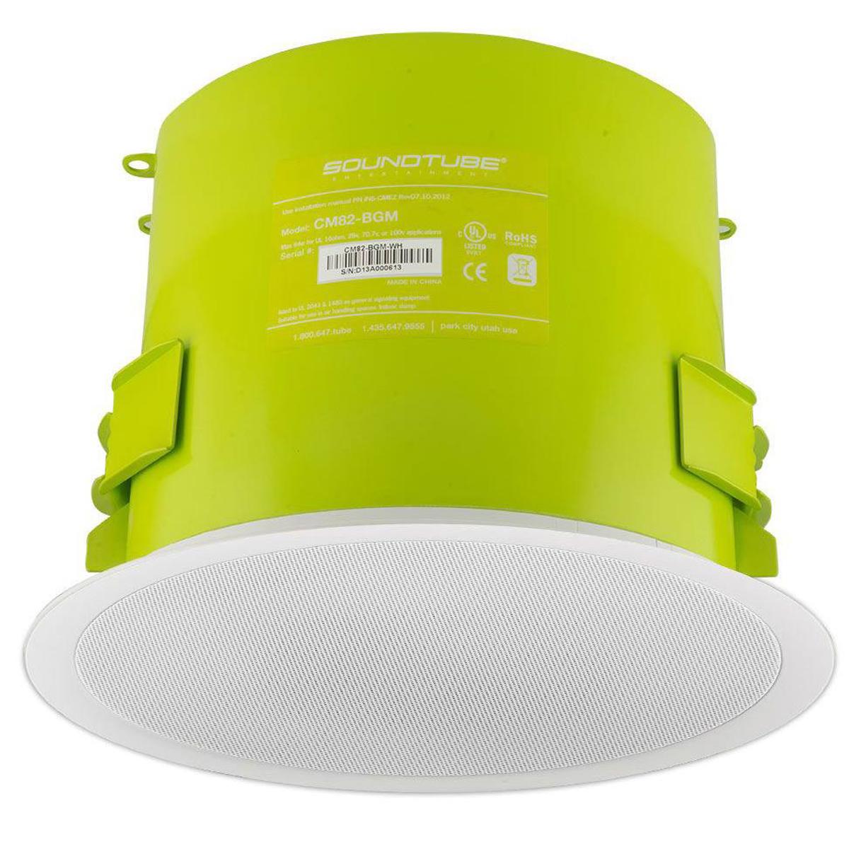 

SoundTube CM82-BGM 8" In Ceiling Speaker, White, Single