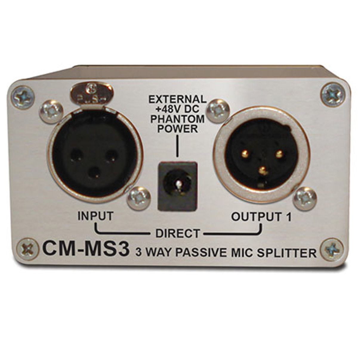 

Sonifex Single 3-Way Passive Microphone Splitter