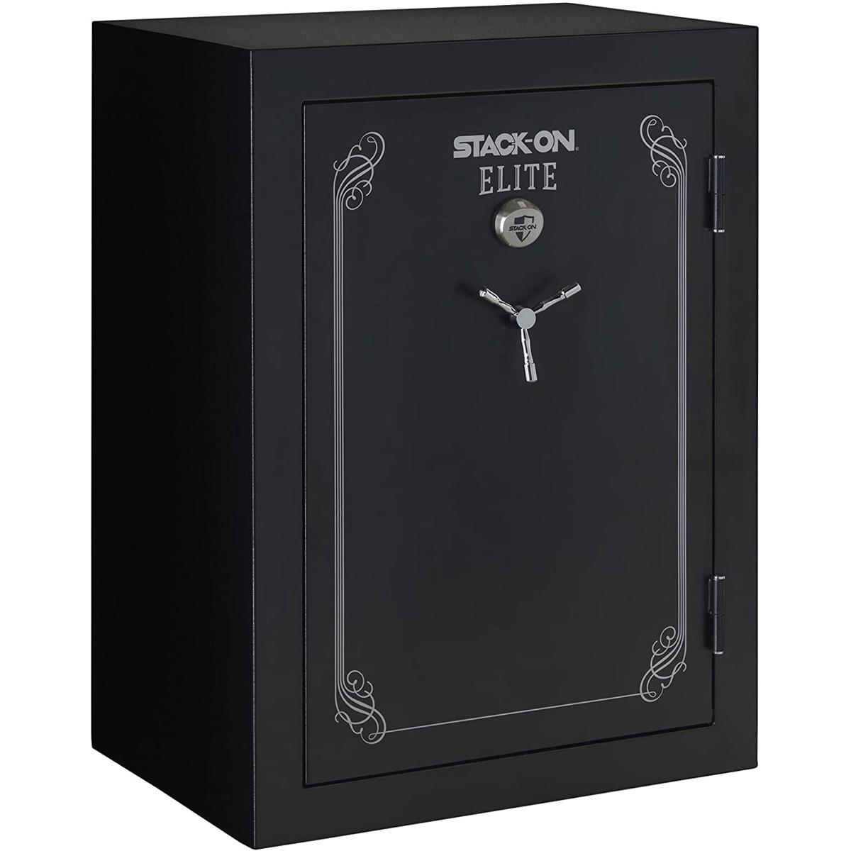 Stack-On 51-69 Gun Safe with Biometric Lock, Matte Black -  E-69-MB-B-S