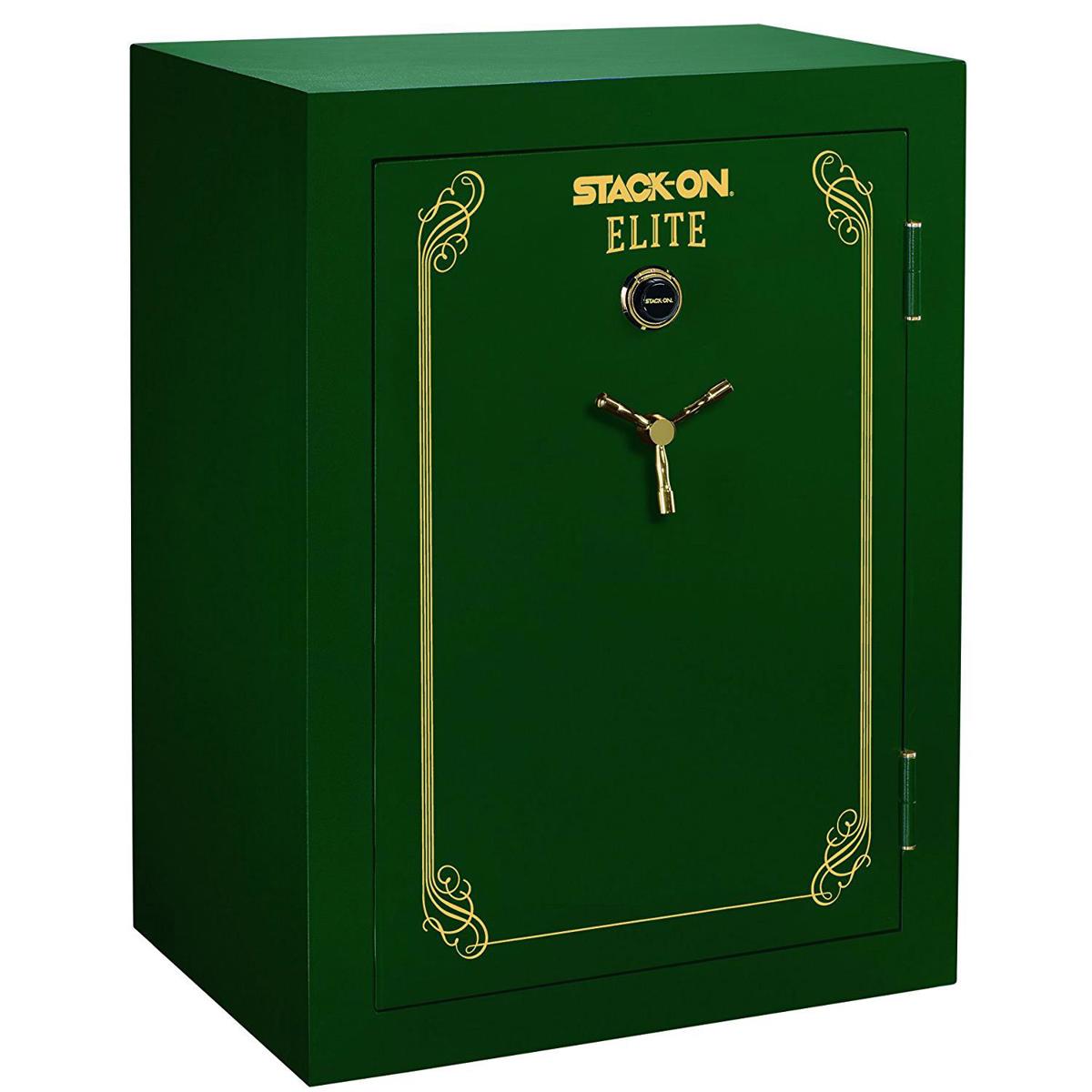 Stack-On Elite 51-69 Gun Safe with Combination Lock, Matte Hunter Green -  E-69-MG-C-S