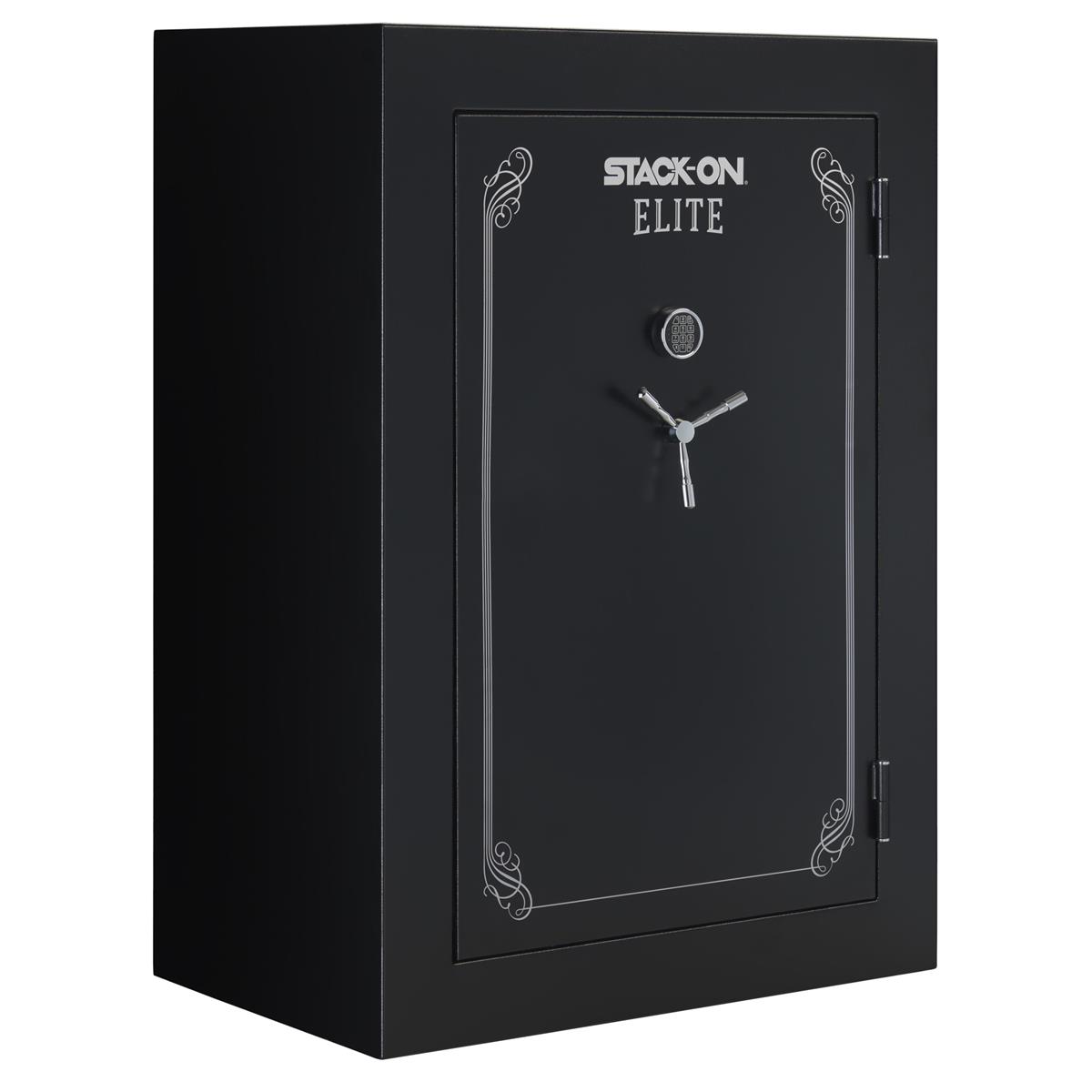 Stack-On Elite 72" Tall 62-90 Gun Safe with Electronic Lock, Matte Black -  E-90-MB-E-S-72