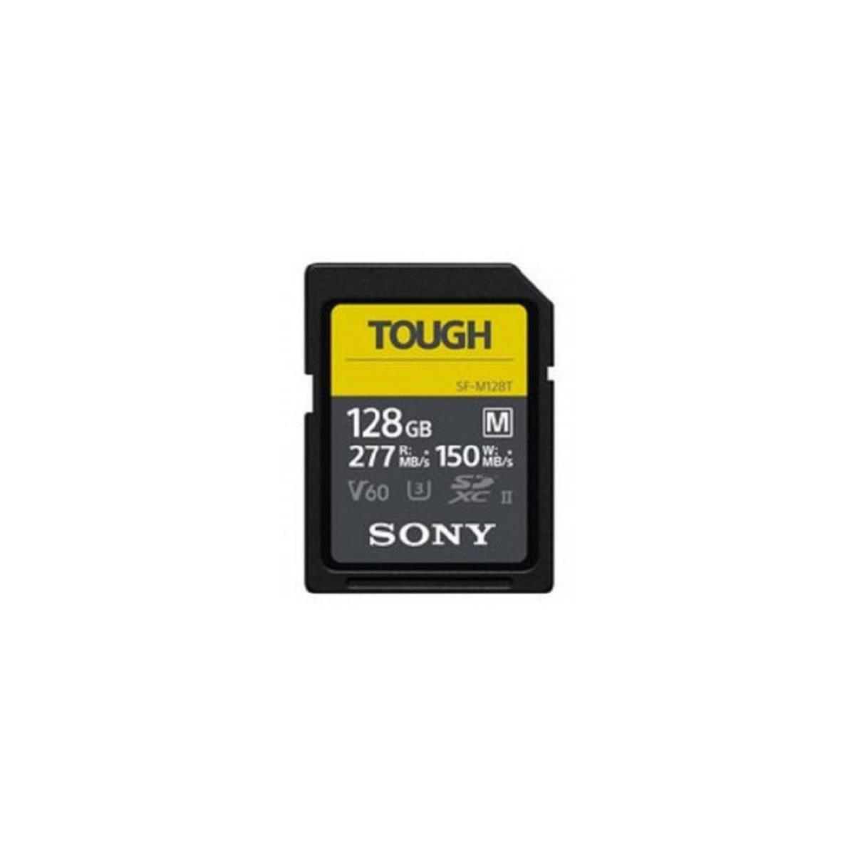 Sony 128GB SF-M Series Tough UHS-II SDXC Memory Card #SFM128T/T1