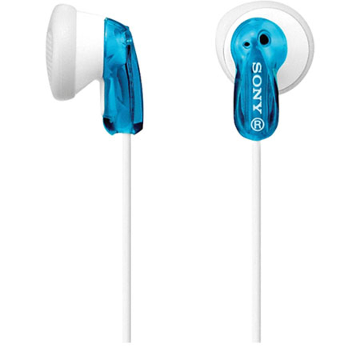 Image of Sony MDR-E9LP Stereo Earbuds - Blue