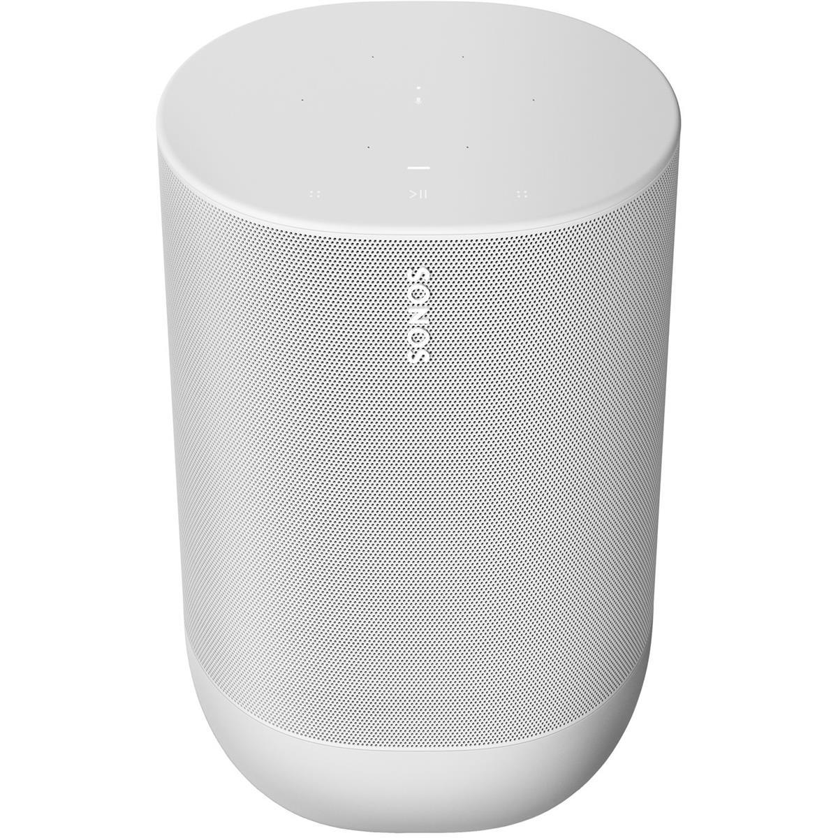 

Sonos Move Durable Battery-Powered Smart Speaker, Lunar White