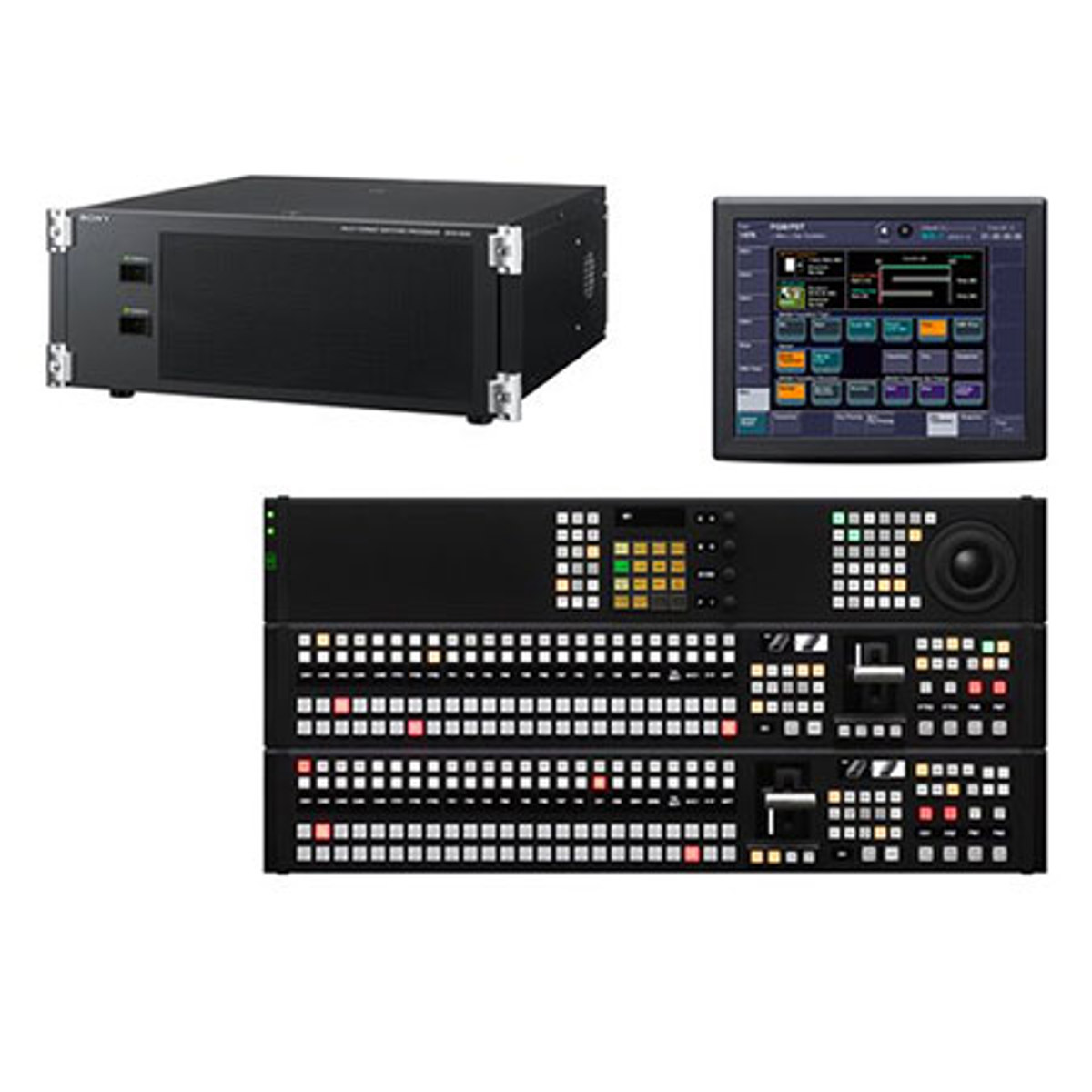 

Sony MVS-3016APAC Affordable HD/SD Multi-format Switcher with Control Panel