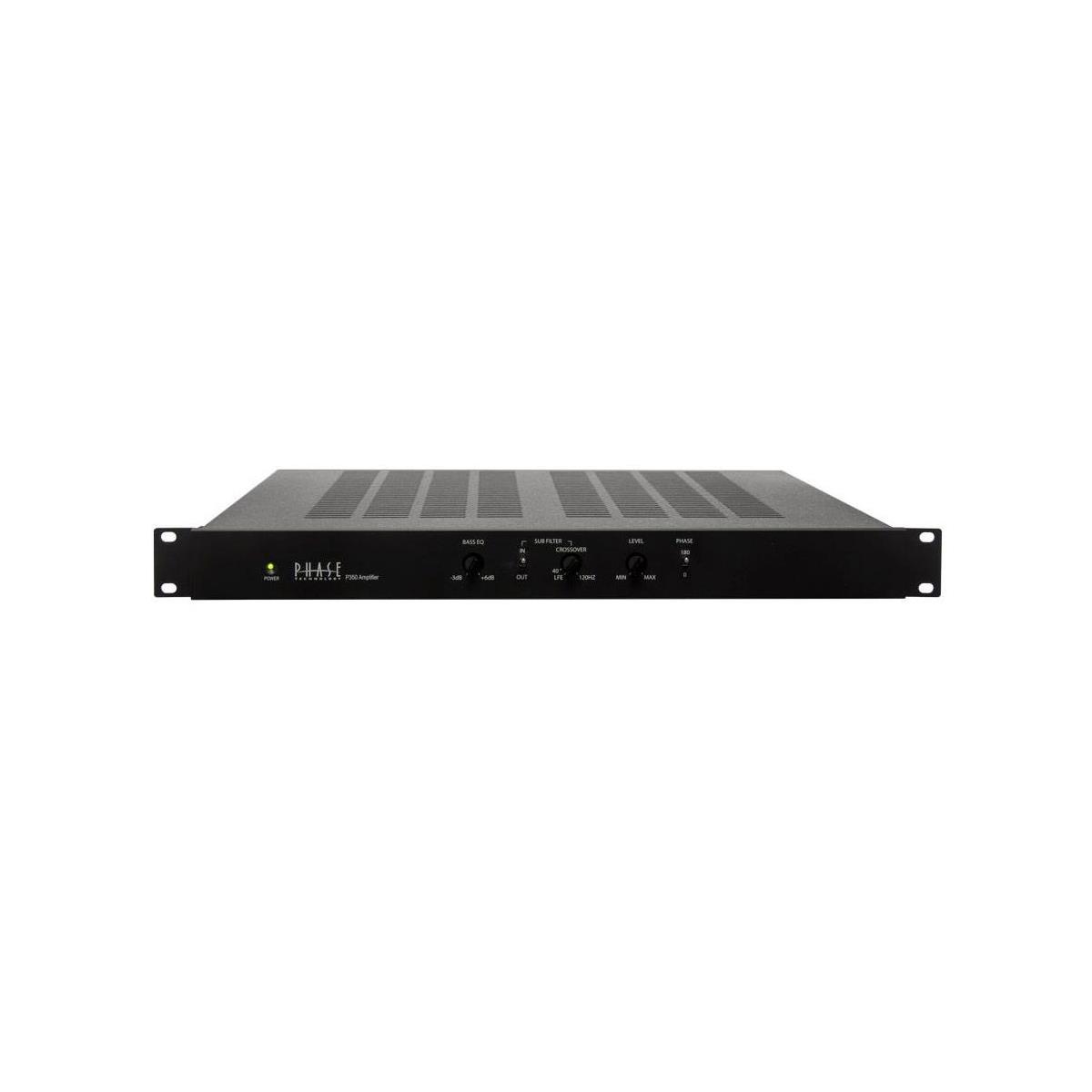 Image of SoundTube Phase Technology P350 Class-G High Current Mono Black Amplifier