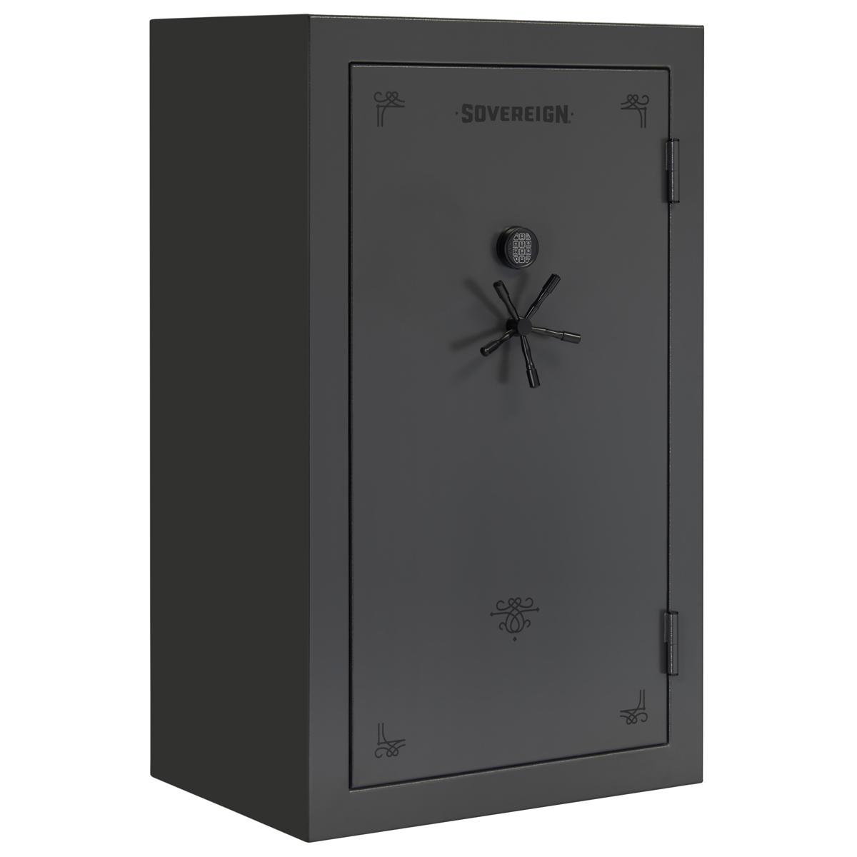 

Stack-On 60-Gun Capacity Safe with Electronic Lock, 72" Tall, Textured Gray