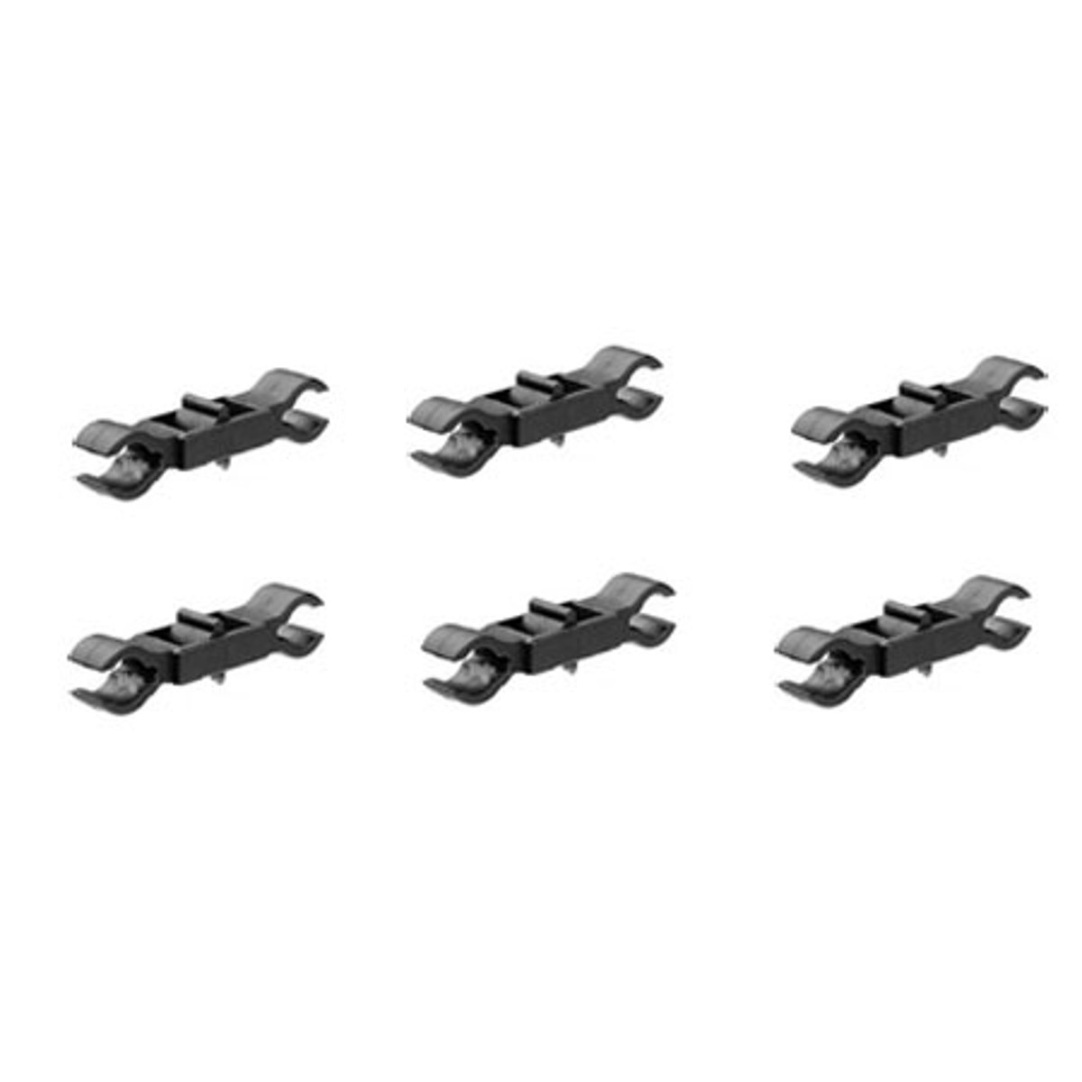 

Sony SAD-W88B Double Adapter Clip, 6 Pack, Black