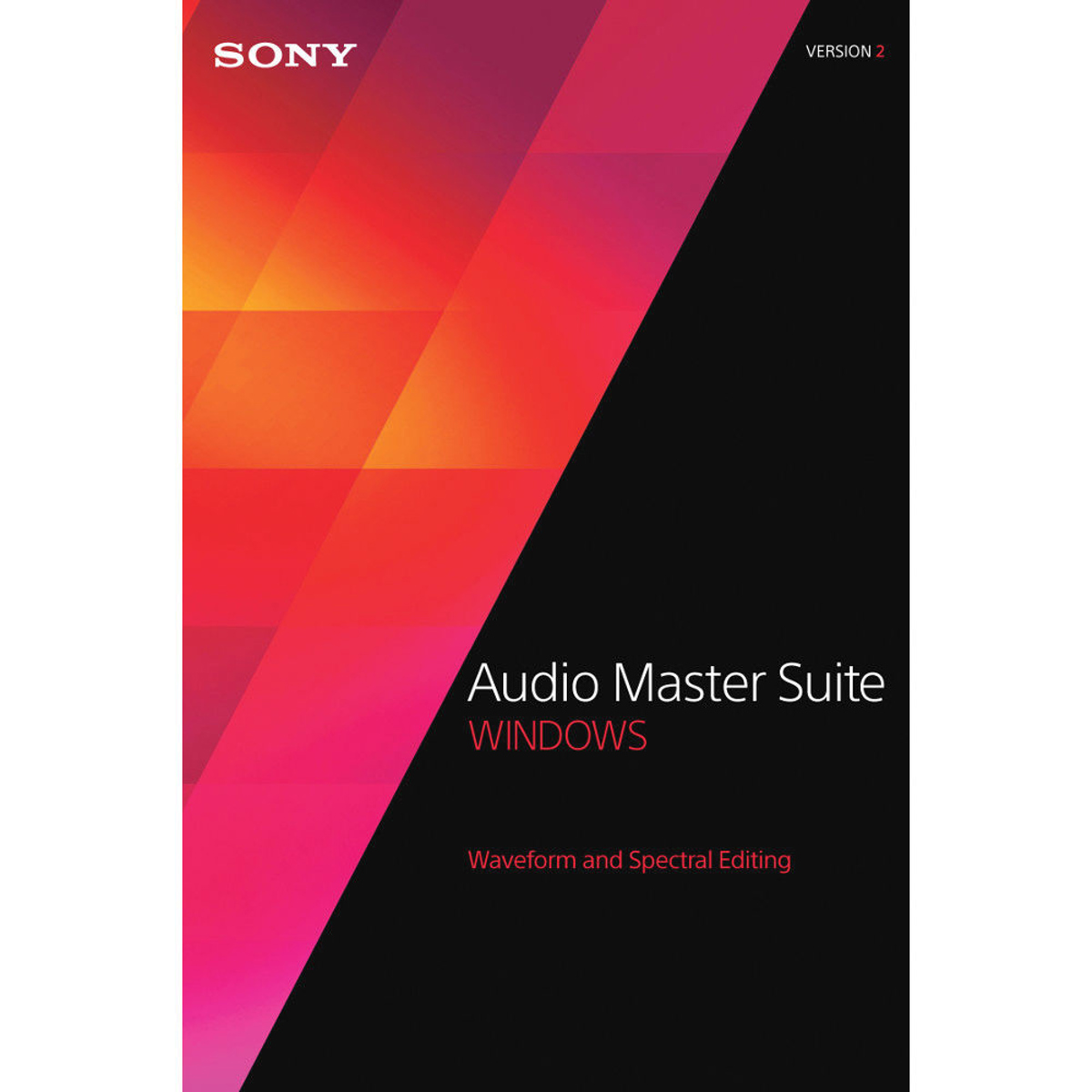 

Sony Audio Master Suite 2 Upgrade - Waveform, Spectral Editing Software Download