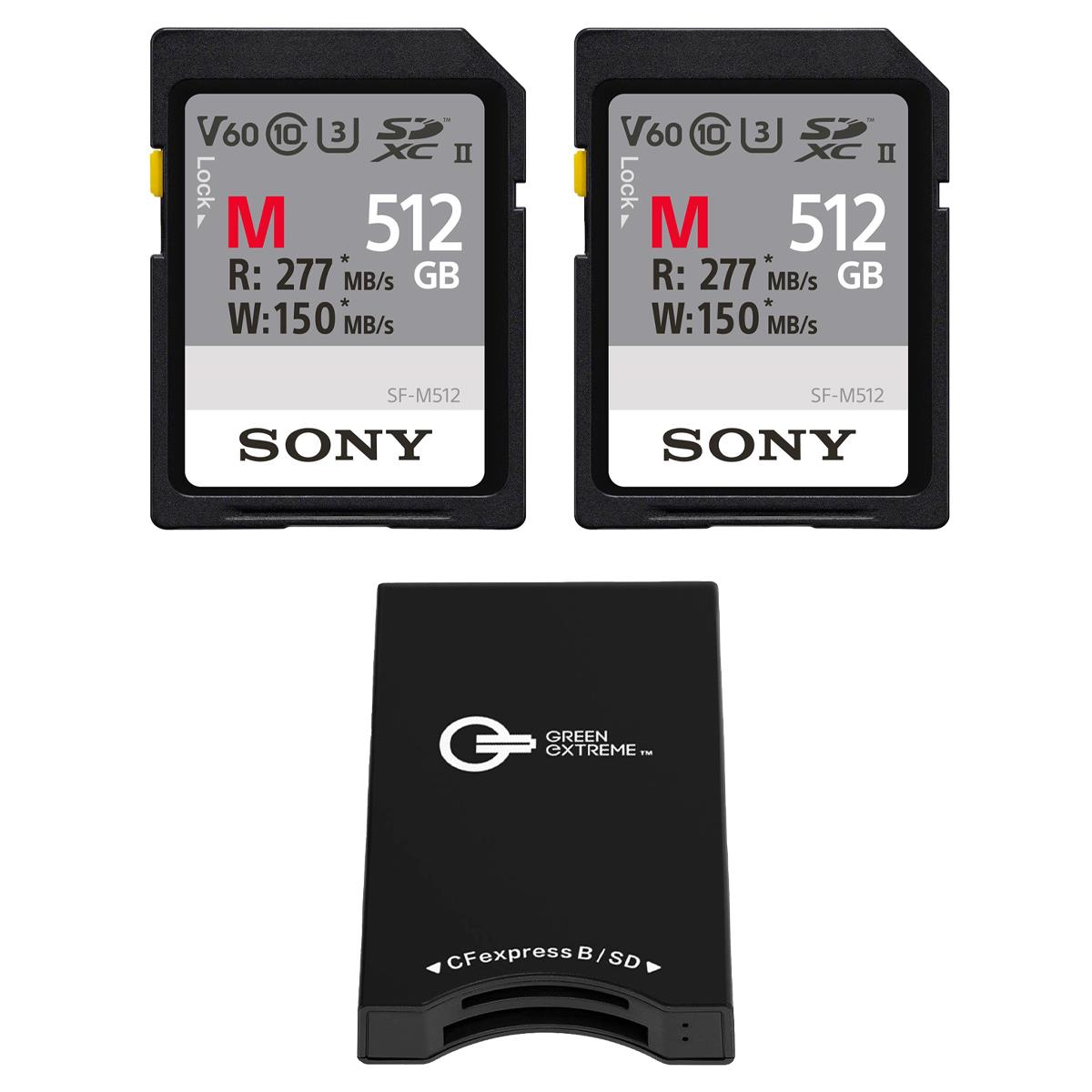 Image of Sony SF-M 512GB SDXC Memory Card