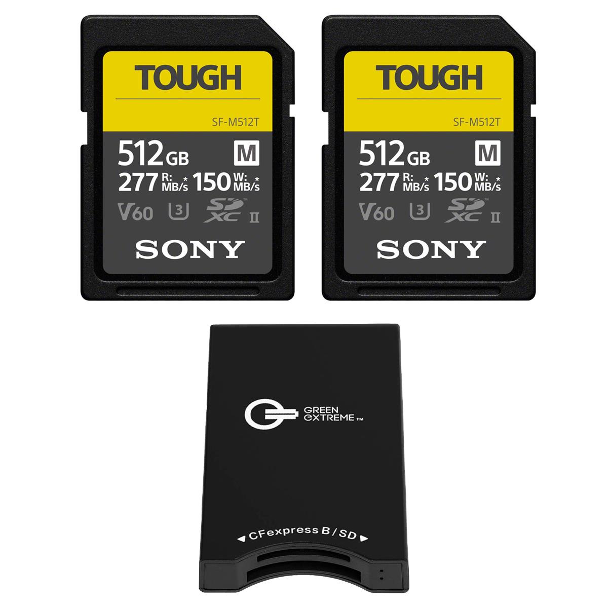 Image of Sony SF-M Tough 512GB SDXC Memory Card