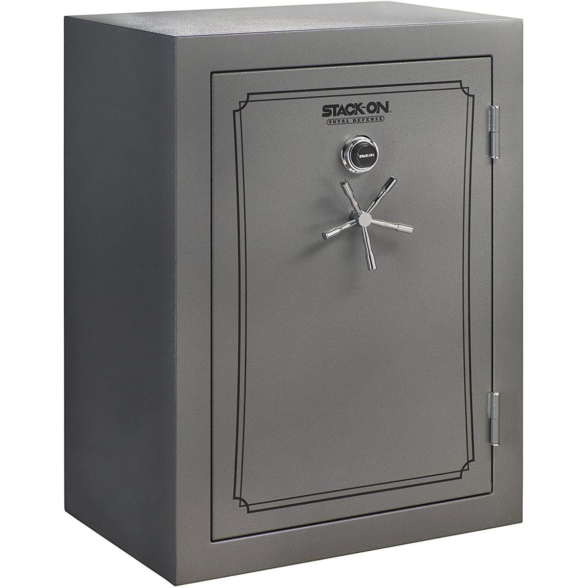 Stack-On 51-69 Gun Capacity Safe with Combination Lock, Gray Pebble -  TD-69-GP-C-S