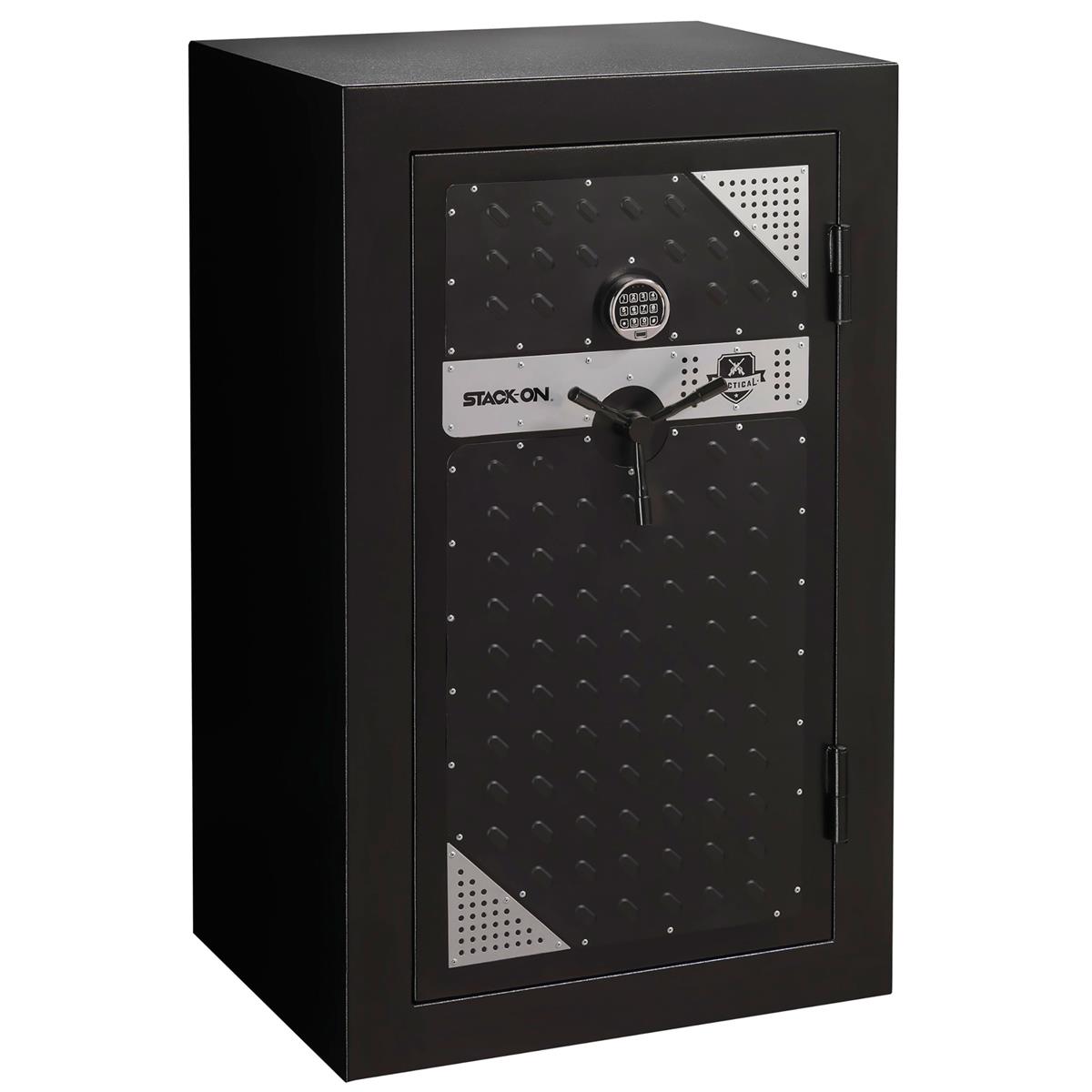 Stack-On Tactical Fire Resistant Security 20 Gun Safe - Black - Black -  TS-20-MB-E-S