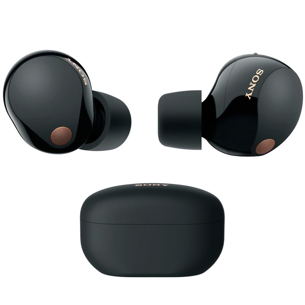 Image of Sony WF-1000XM5 Wireless Noise Canceling Earbuds Black