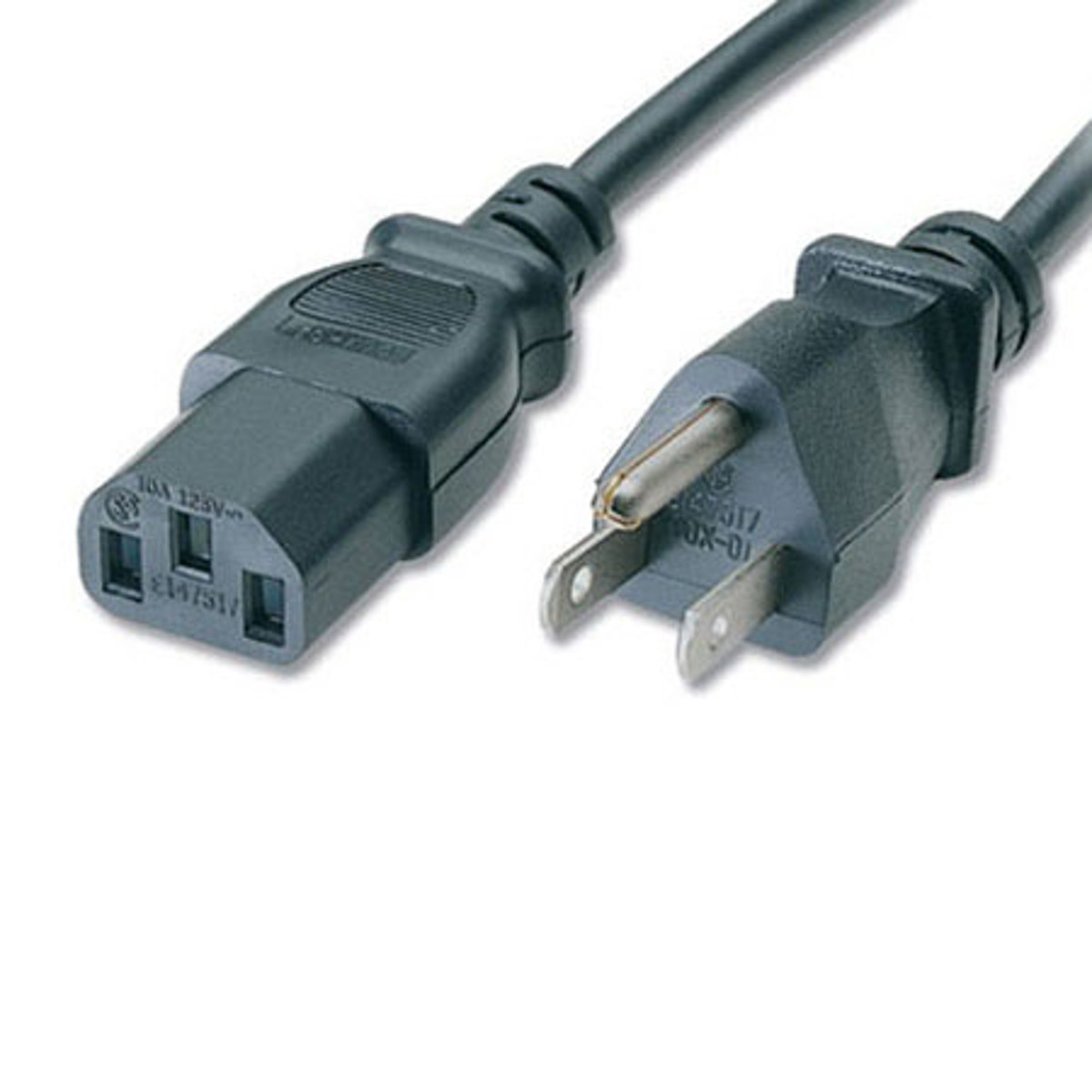 

Sony Universal 3' 3-Pin Shroud Female to 3-Prong Grounded Male Power Cord