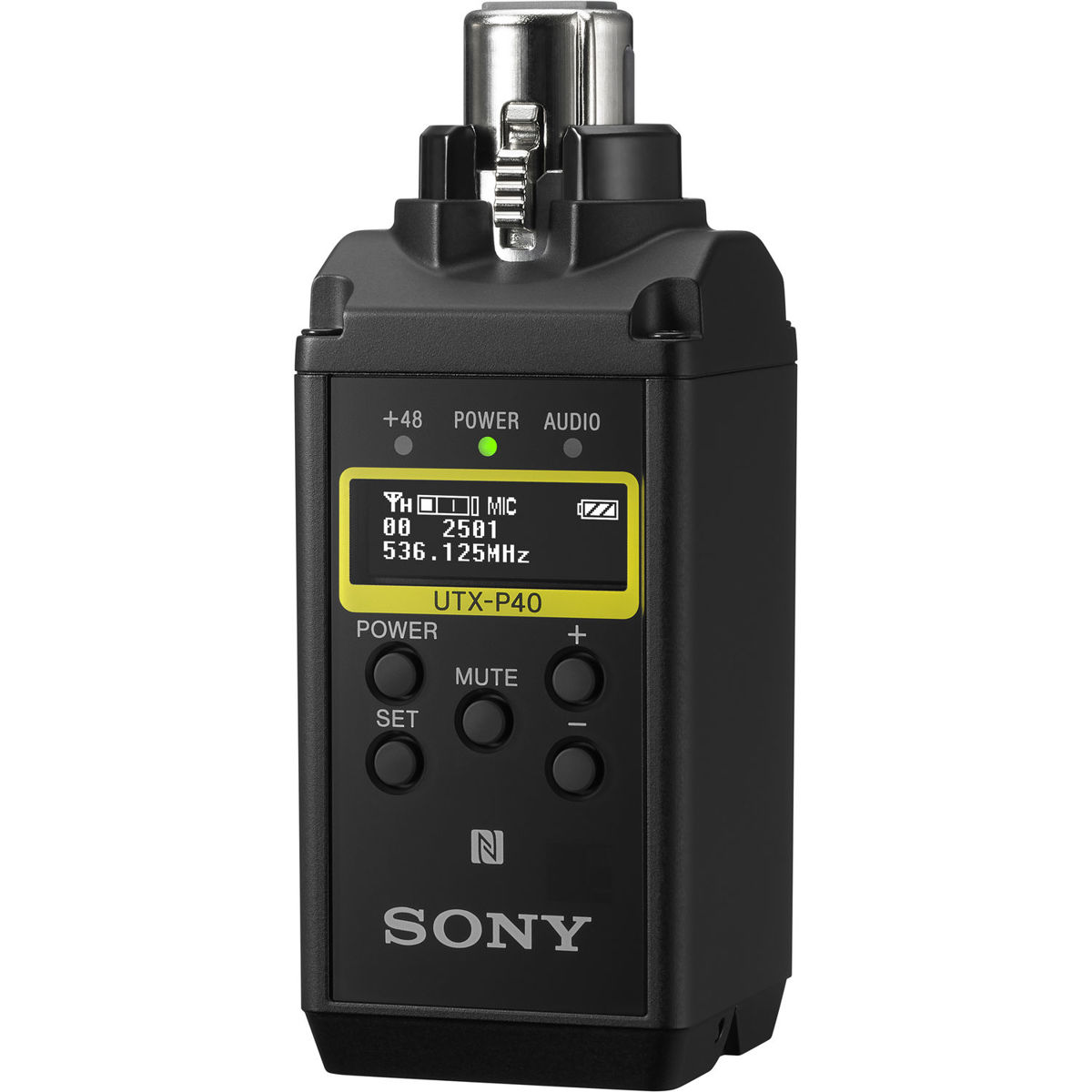 

Sony UTX-P40 Plug-On Transmitter, 25UC: 536 to 608MHz