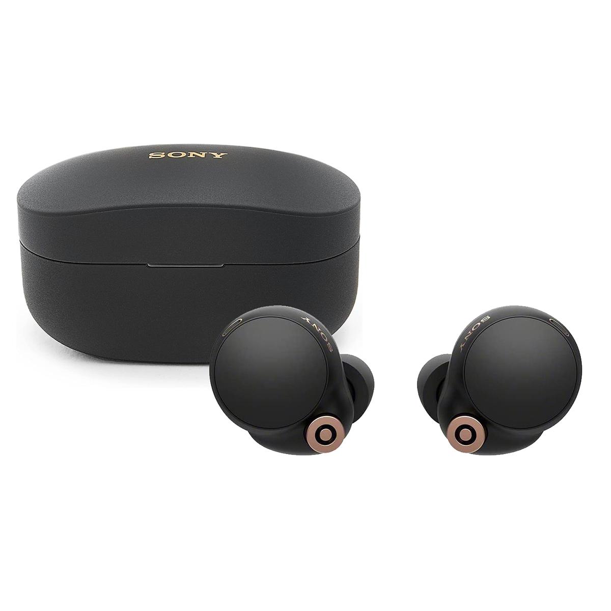 

Sony WF-1000XM4 Truly Wireless Noise Canceling Earbuds, Black
