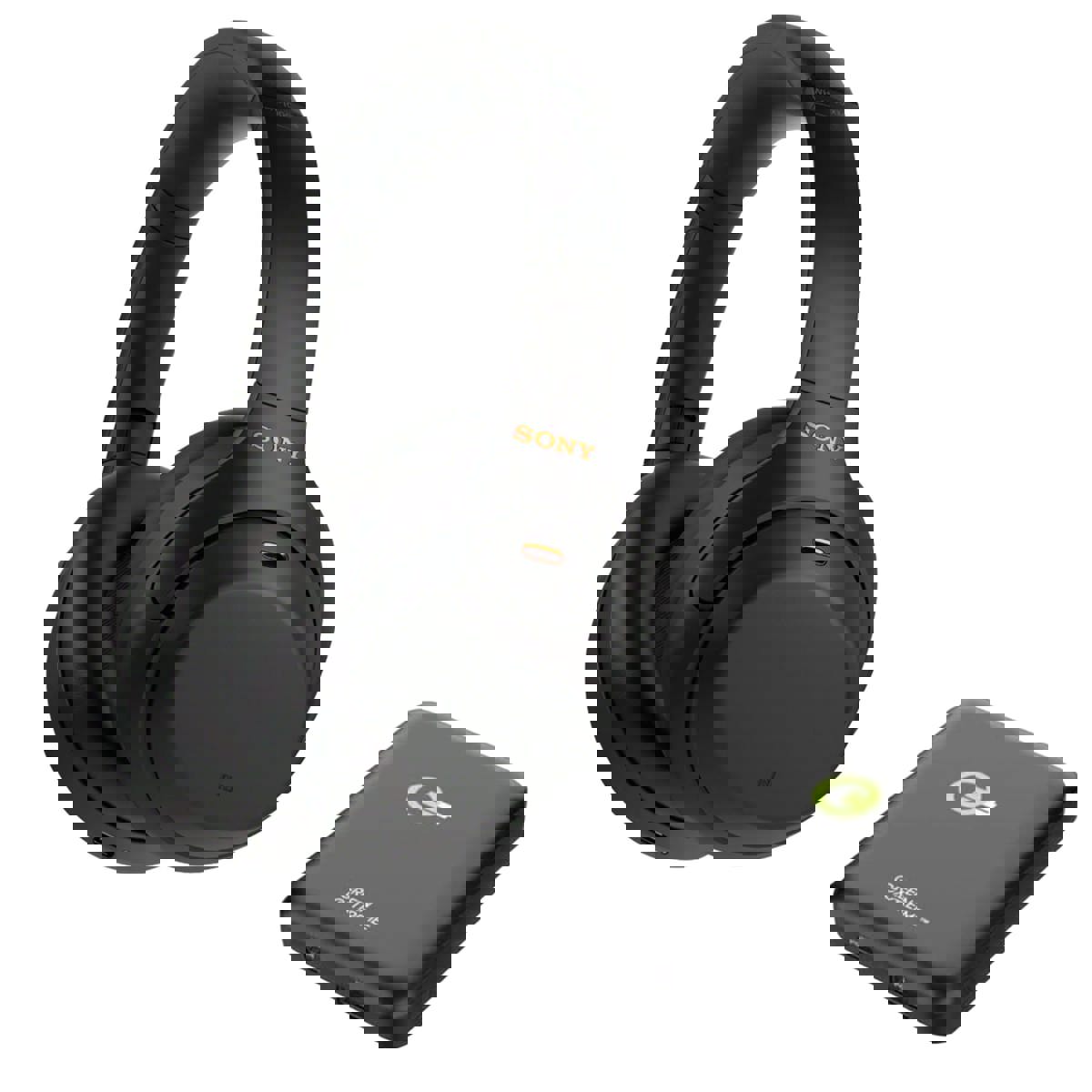

Sony WH-1000XM4 Wireless Noise Cancelling Headphones, Black with Power Bank