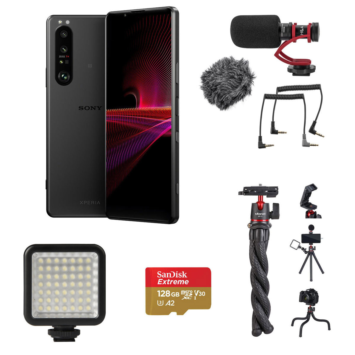 

Sony Xperia 1 III 6.5" 120Hz 4K HDR OLED 256GB GSM Smartphone with Vlogger Kit