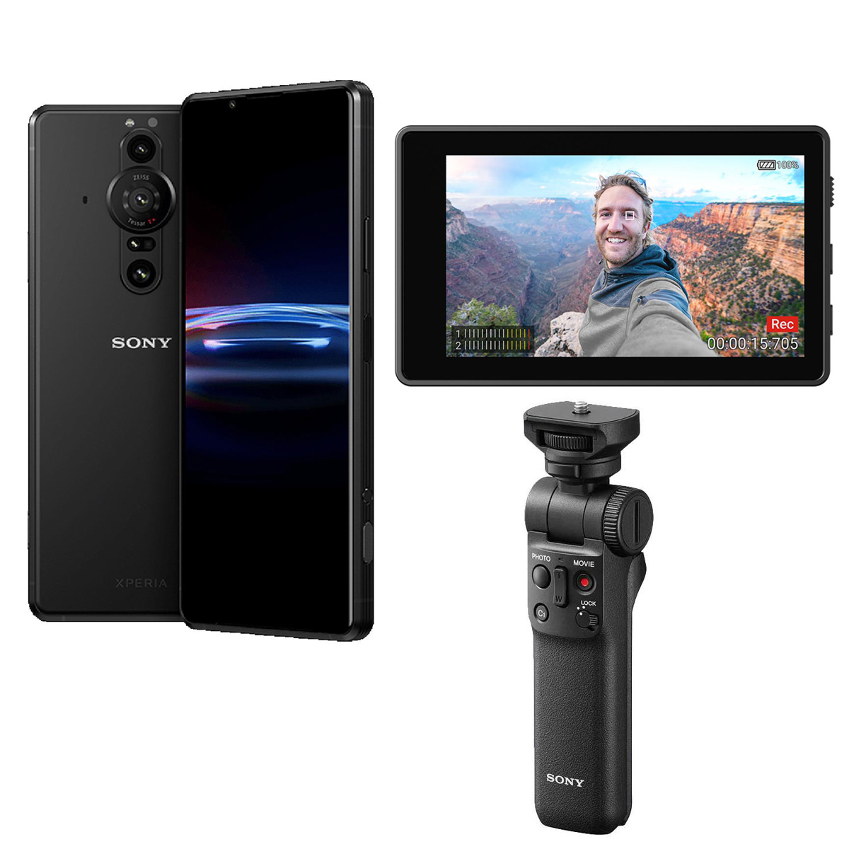 

Sony Xperia PRO-I 1" Sensor Camera Smartphone with Monitor, Shooting Grip