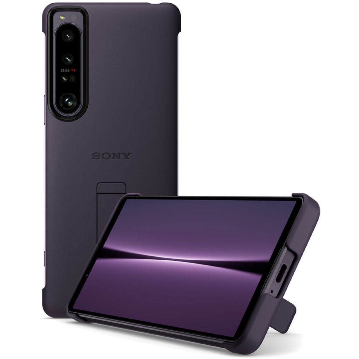 

Sony Case with Stand for Xperia 1 IV Smartphone, Violet