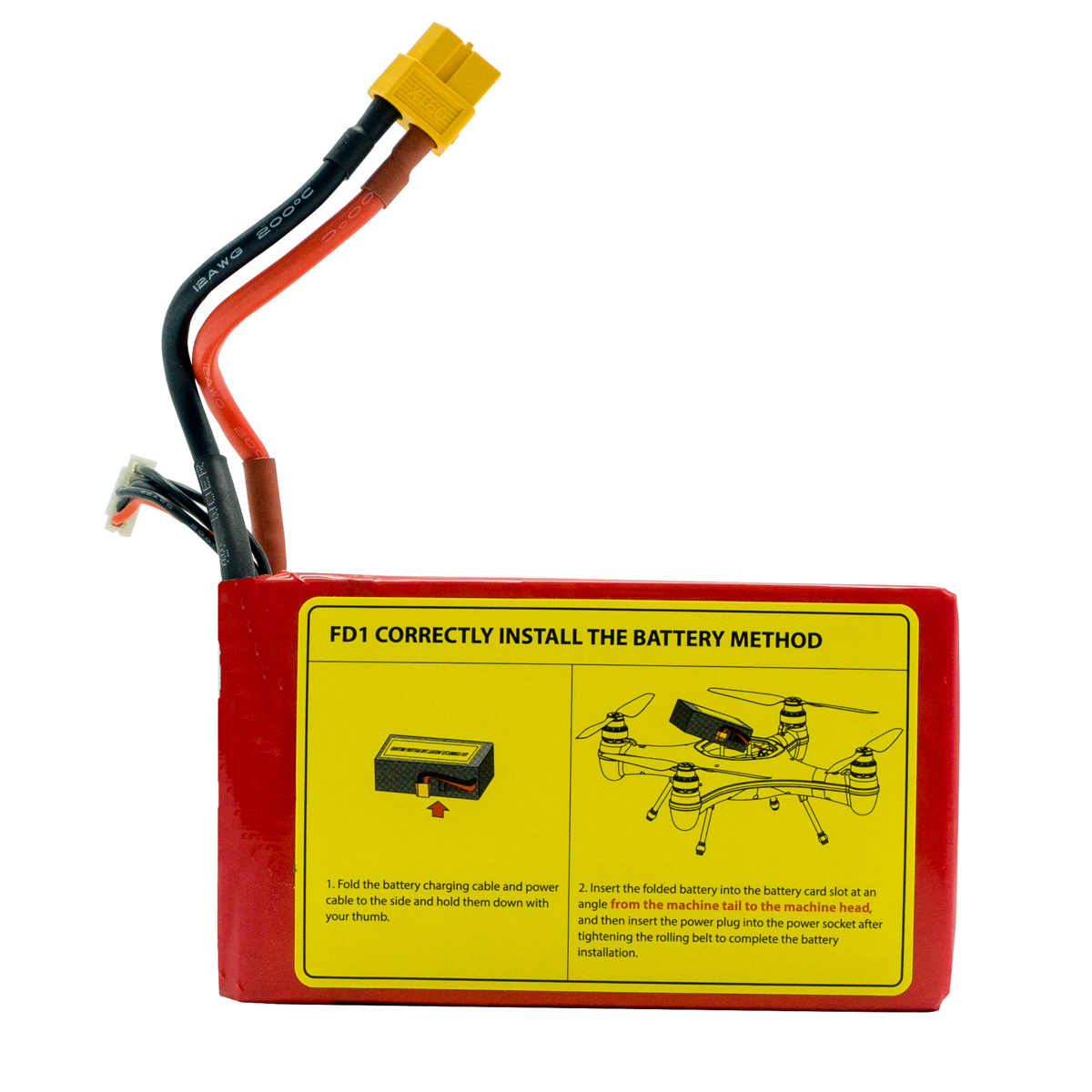 

Swellpro XT60 6500mAh 4S LiHV Flight Battery for Fisherman FD1 Fishing Drone