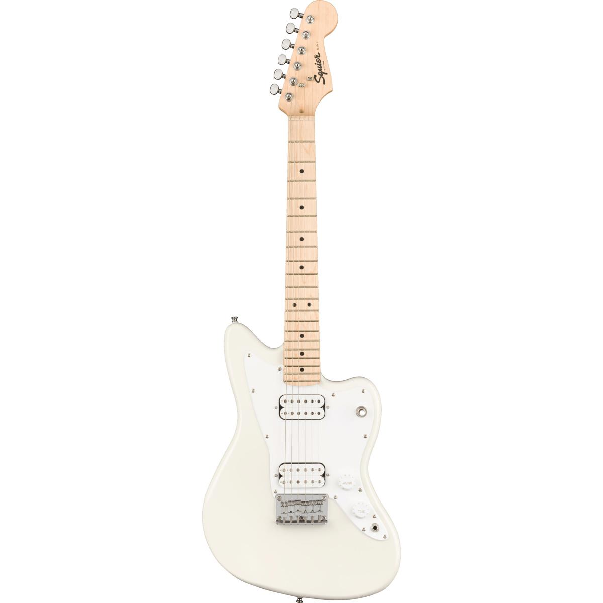 

Squier Mini Jazzmaster HH Electric Guitar, Maple Fingerboard, Olympic White