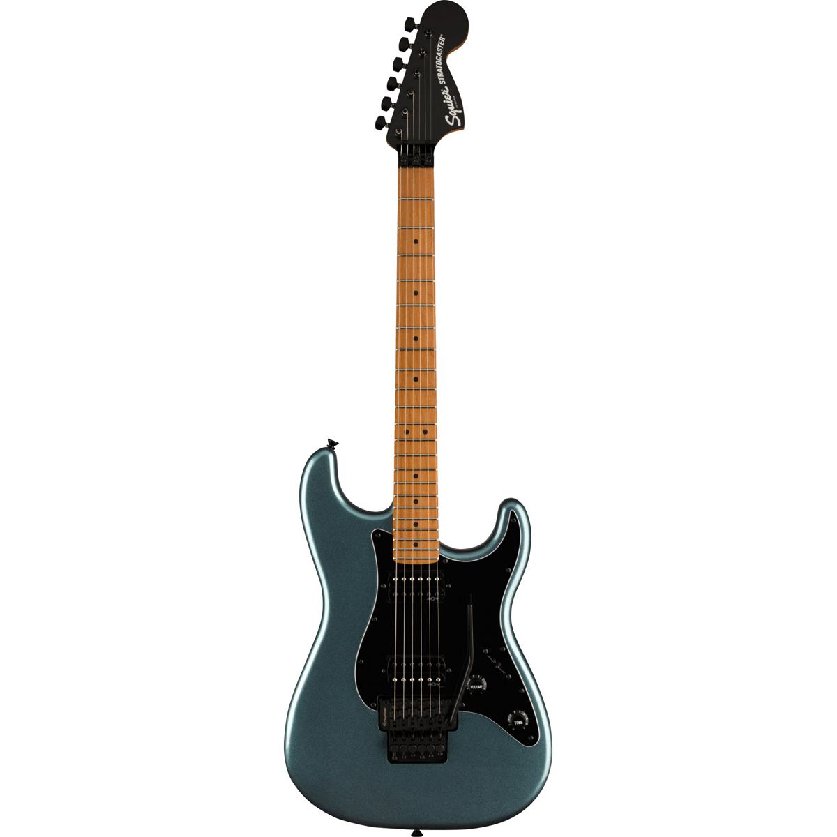 

Squier Contemporary Stratocaster HH FR Electric Guitar, Gunmetal Metallic