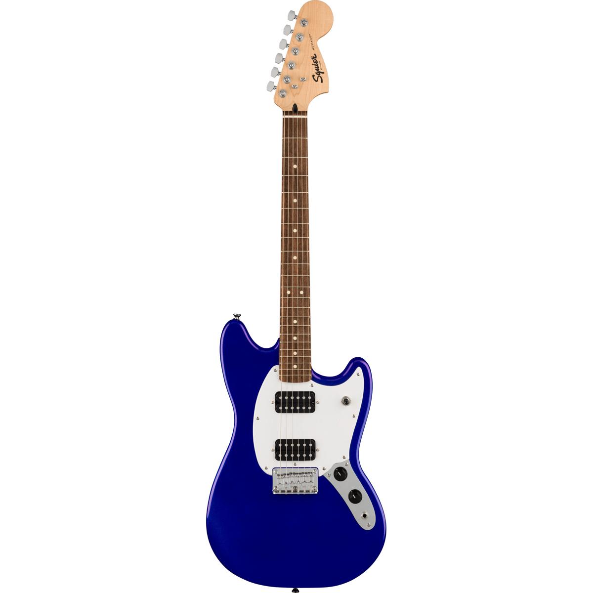 

Squier Bullet Mustang HH Electic Guitar, Indian Laurel Fingerboard,Imperial Blue