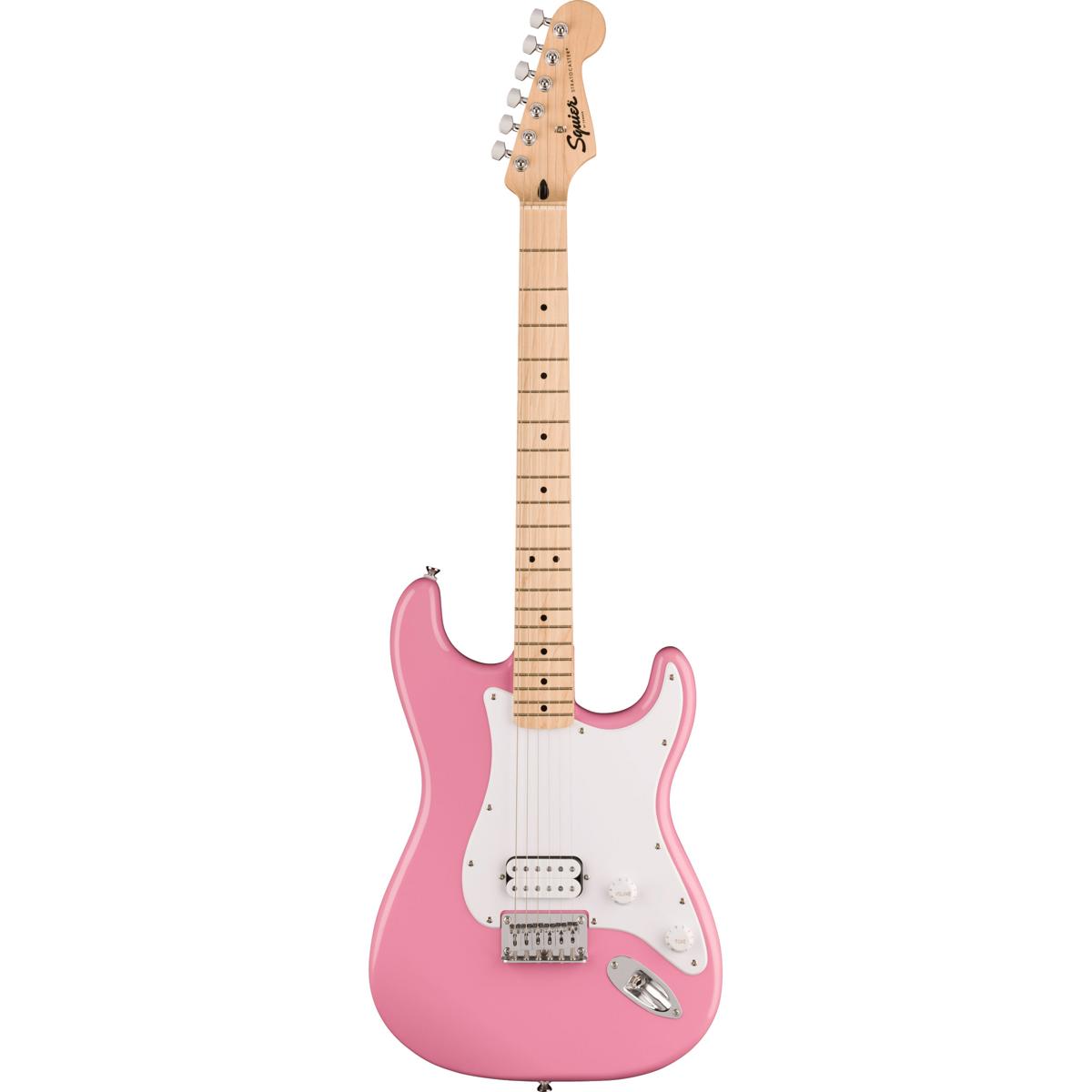 

Squier Sonic Stratocaster HT H Electric Guitar, Flash Pink