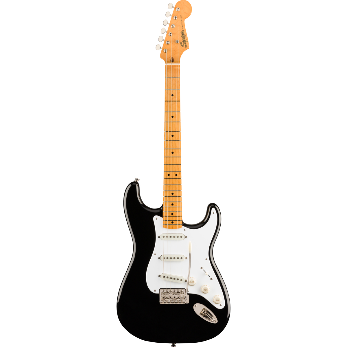 

Squier Classic Vibe 50s Stratocaster Electric Guitar, Maple Fingerboard, Black
