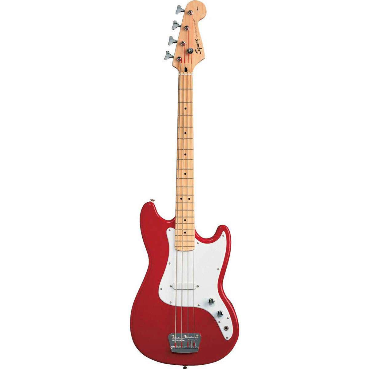 

Squier Affinity Series Bronco Bass Guitar, Maple Fingerboard, Torino Red