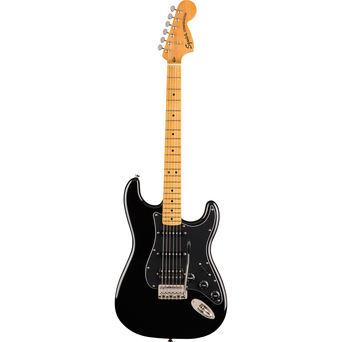 

Squier Classic Vibe '70s Stratocaster Electric Guitar, Maple Fingerboard, Black