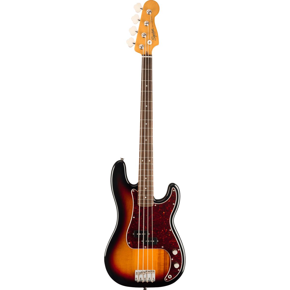 

Squier Classic Vibe '60s Precision Bass Electric Guitar, 3 Tone Sunburst