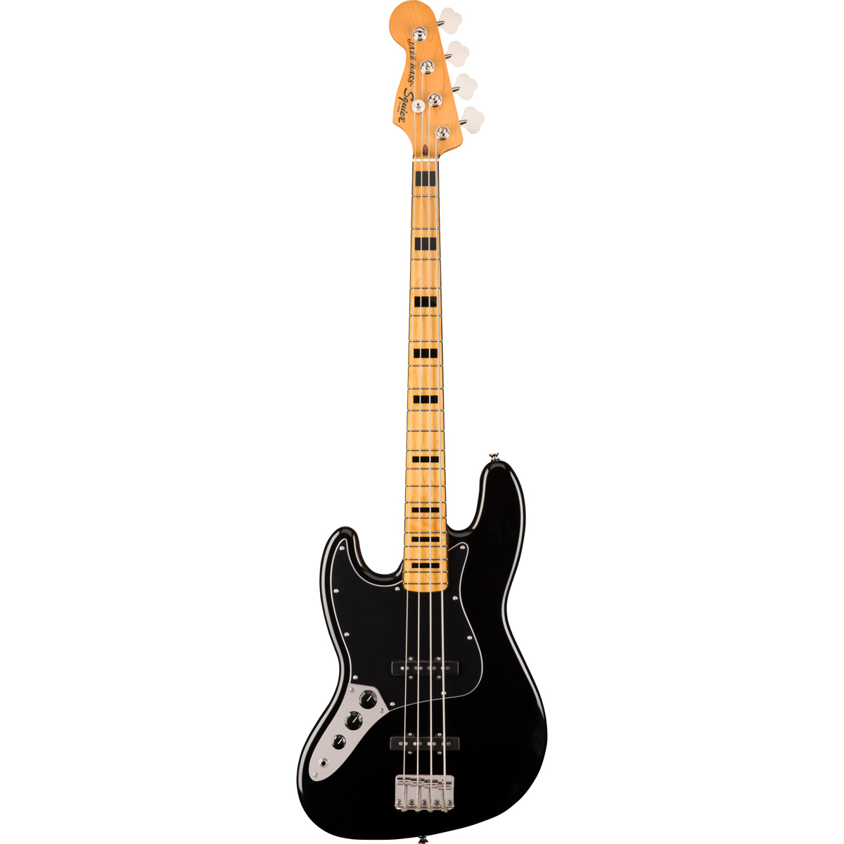 

Squier Classic Vibe '70s Jazz Bass Left-Handed Electric Guitar, Maple,Black