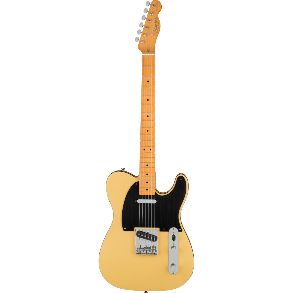 Squier 40th Anniversary Vintage Telecaster Electric Guitar, Satin Vintage Blonde -  0379501507