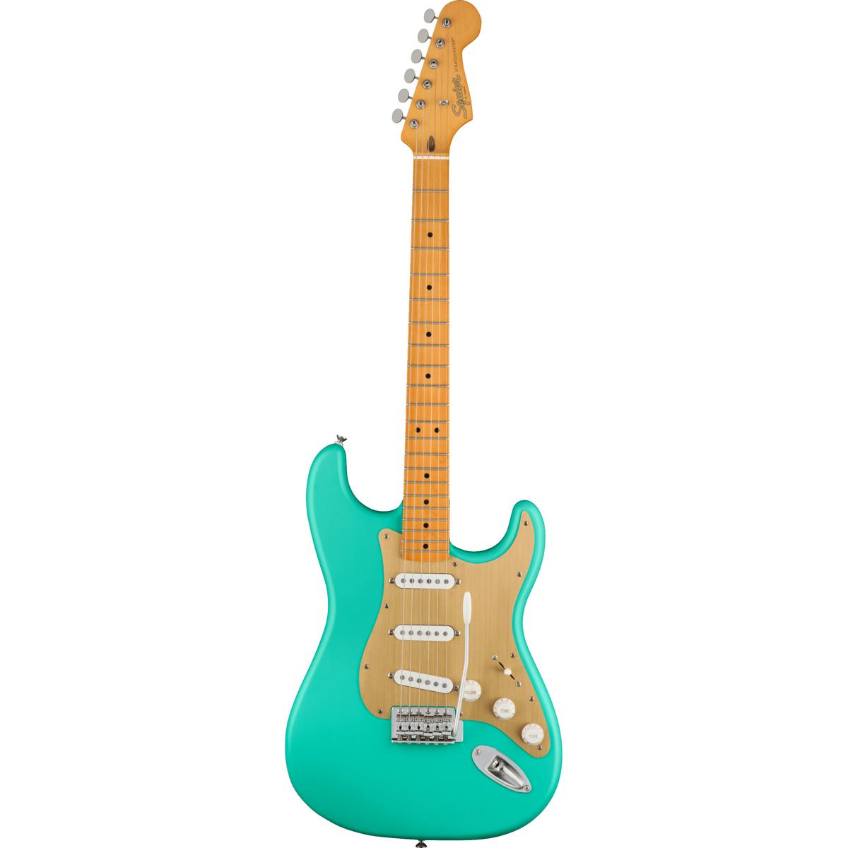 

Squier 40th Anniversary Vintage Stratocaster Electric Guitar,Satin Seafoam Green