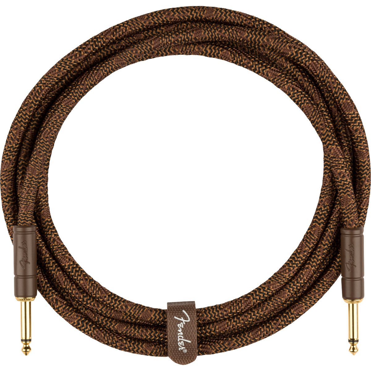 

Fender 10' Paramount Series Acoustic Instrument Cable, Straight/Straight, Brown
